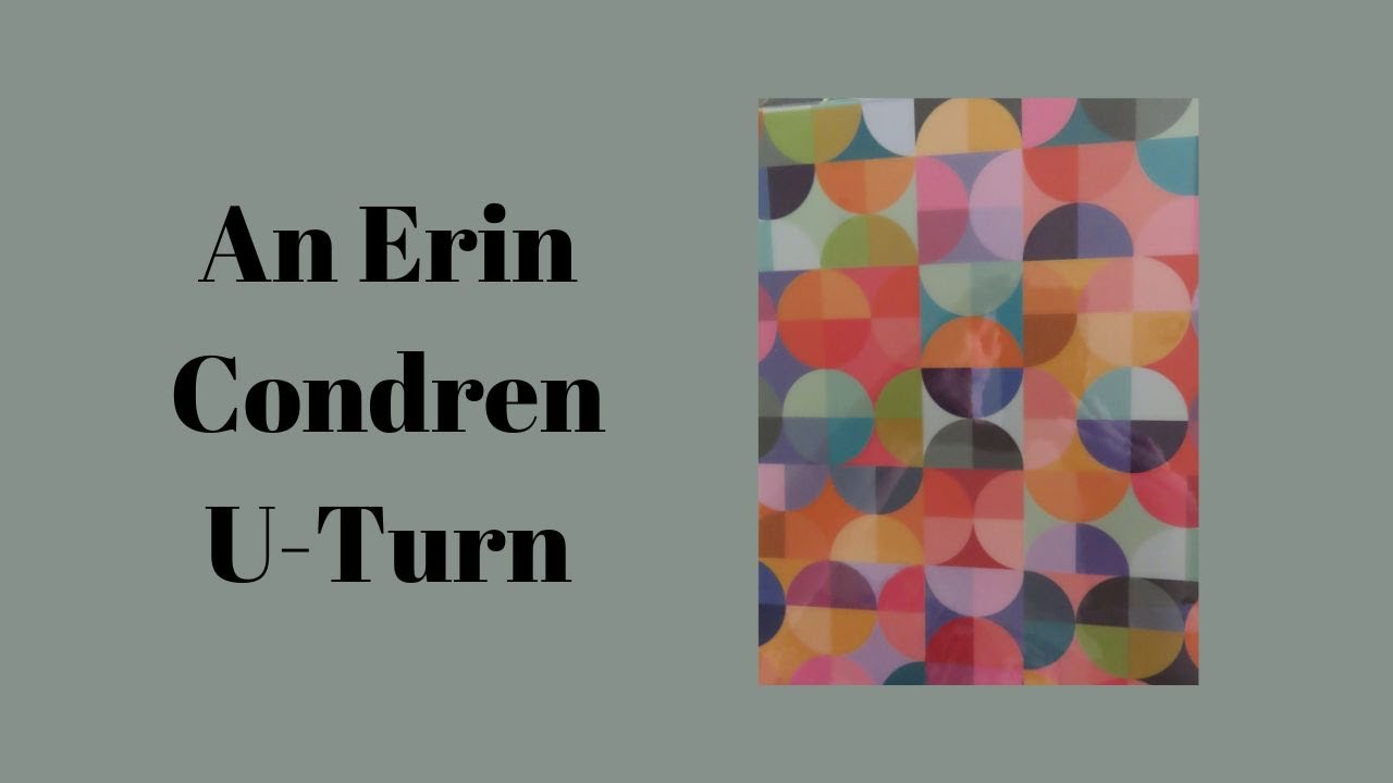 Erin Condren U-Turn!