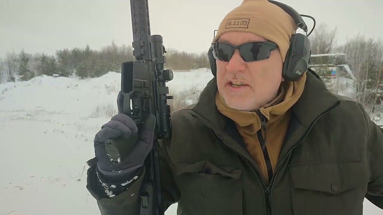 AR15 - стрельба на 470+ метров по манекену..
