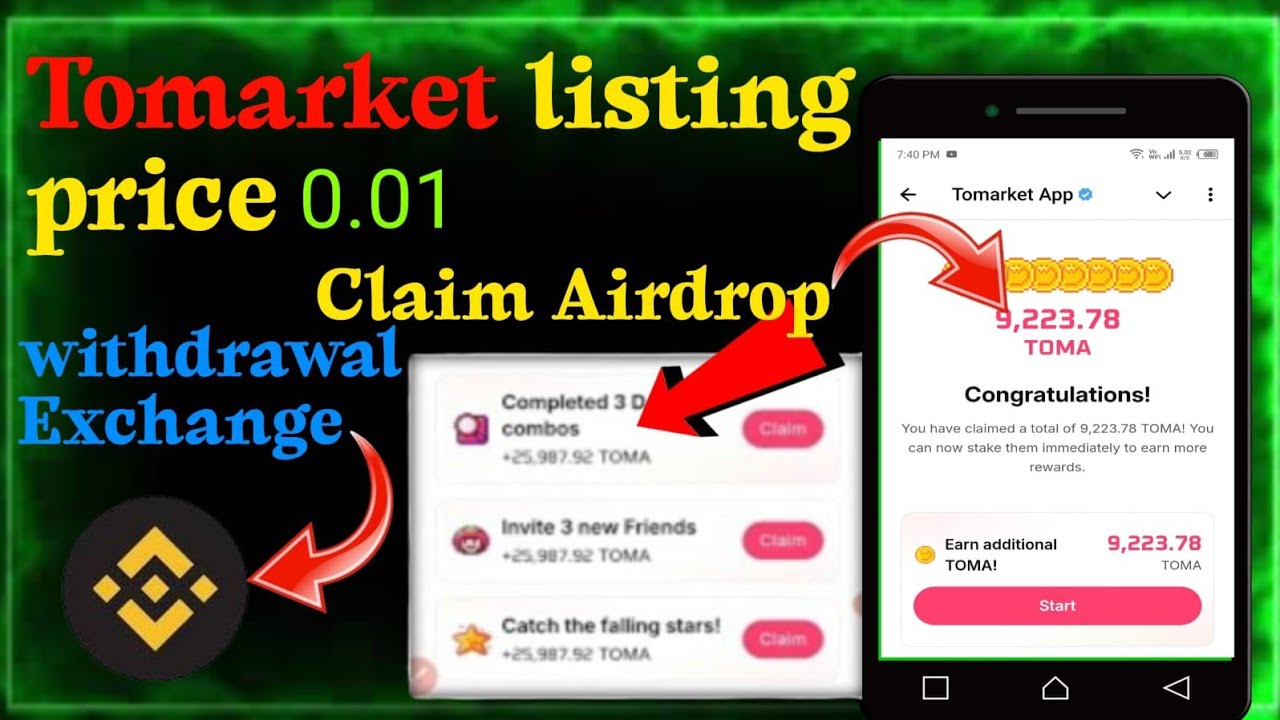 Tomato 🍅 $TOMA Token Withdrawal 💸🤑|Tomarket 🍅 $TOMA Value| Tomato TGE and Withdrawal Date
