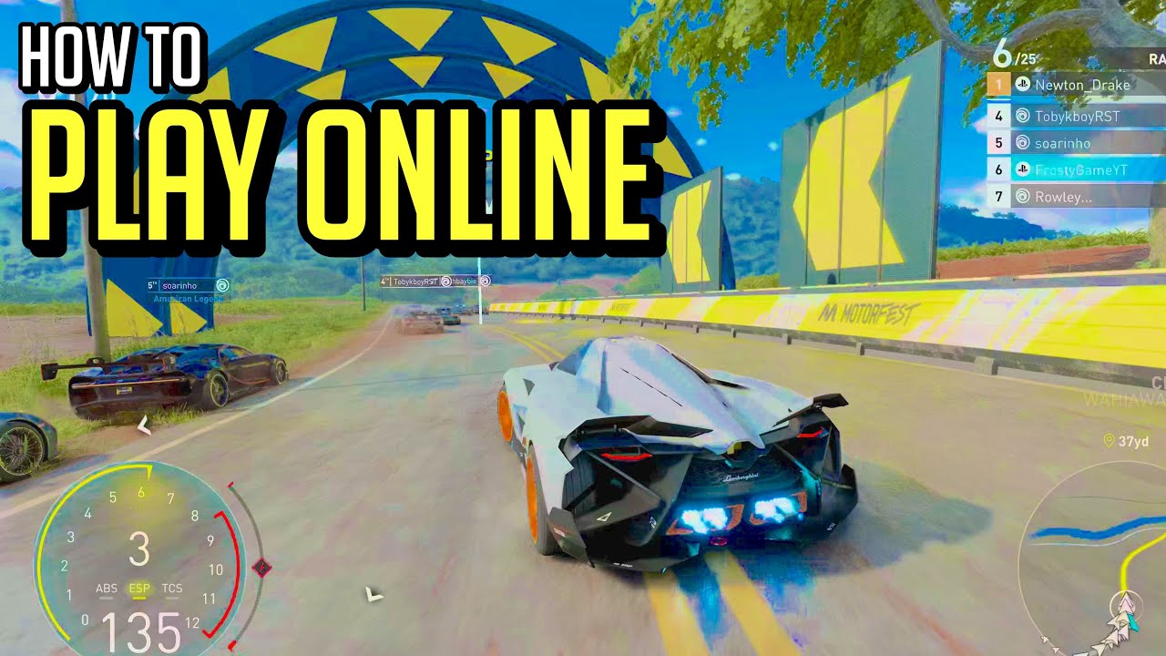 The Crew Motorfest How to Play Online Multiplayer