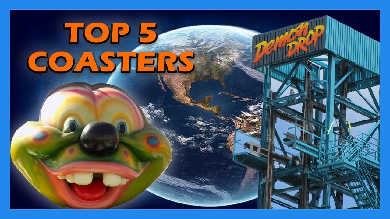TOP 5 Coasters in The World in 2022!!!