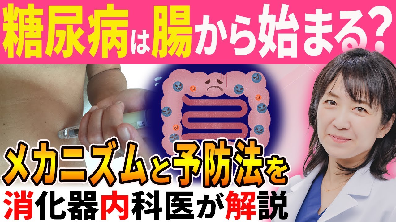 【糖尿病を予防】血糖値を上げない為の腸内細菌の作り方を医師が解説