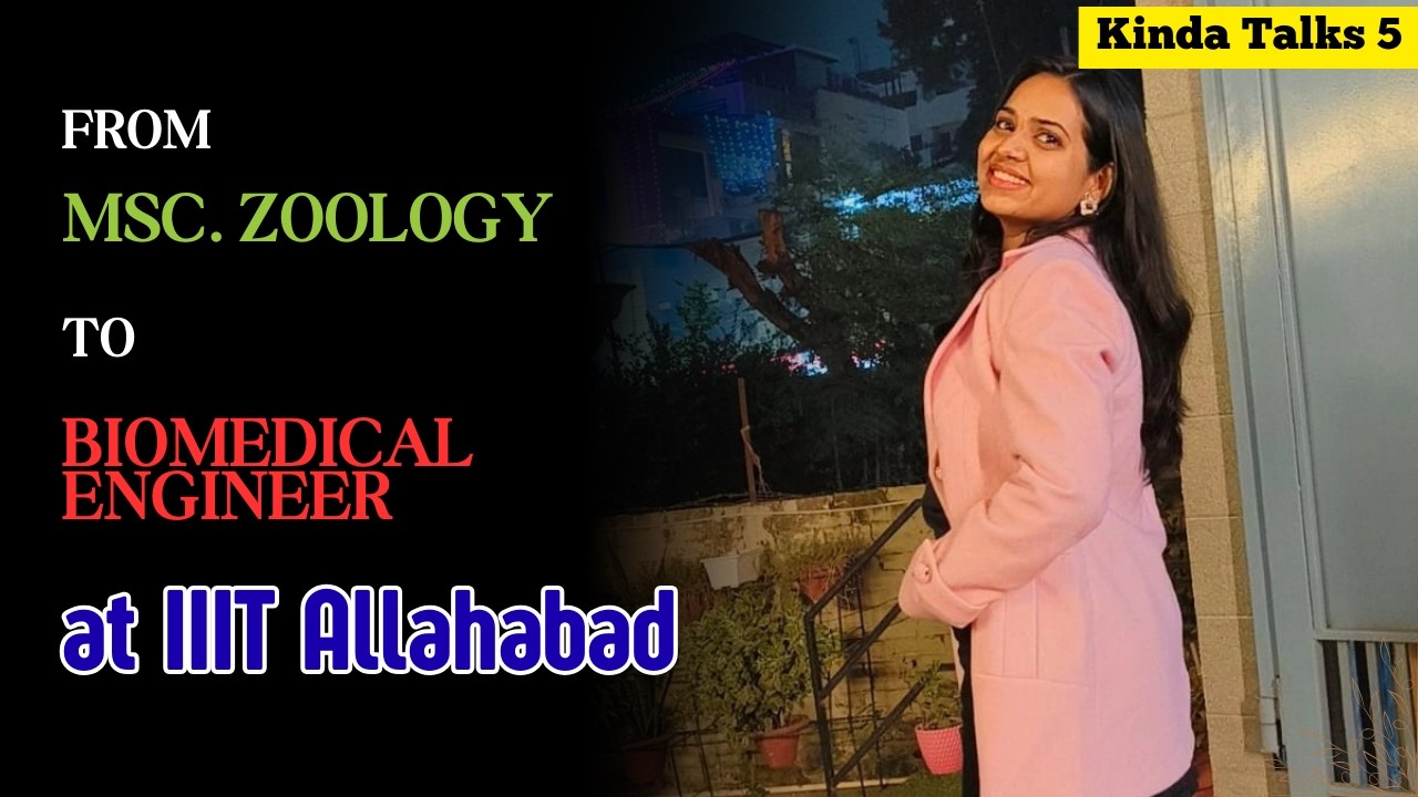 🤯 GATE Score 250 How She Got IIIT Allahabad? | MSc to M.Tech? Is it Possible? | Kinda Talks #5