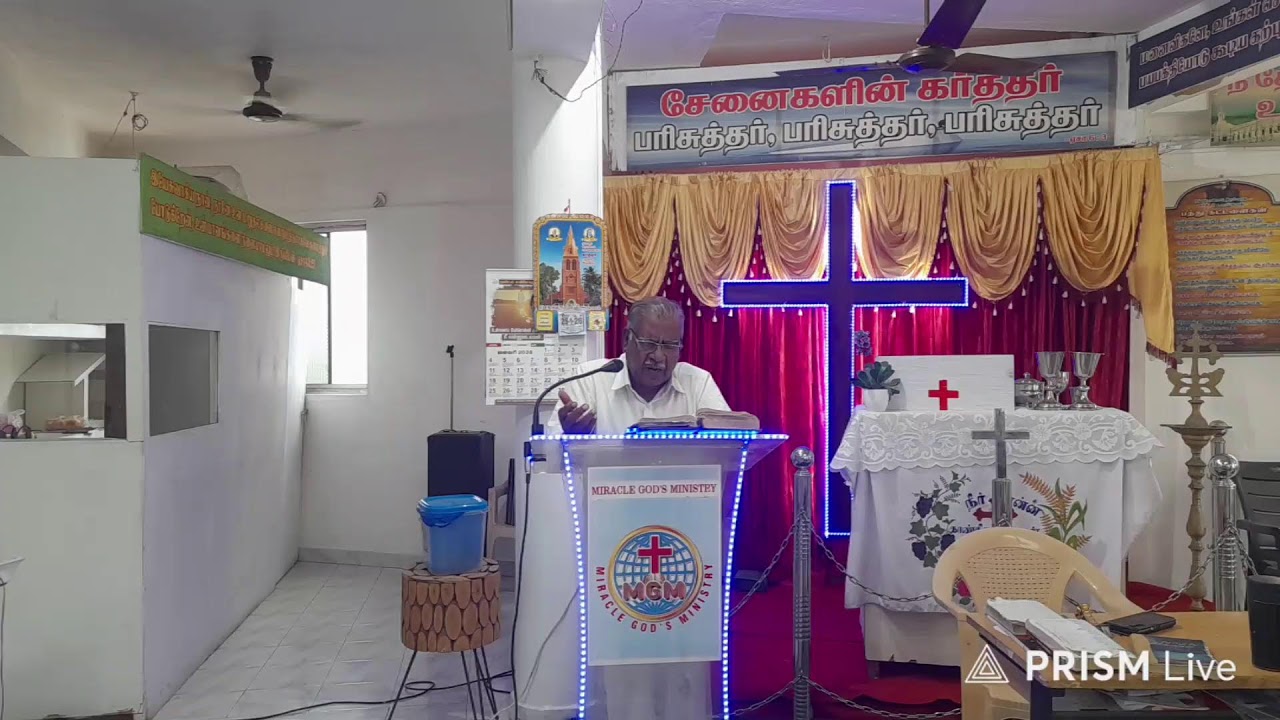 Sunday service Live streaming of Miracle God's Ministries