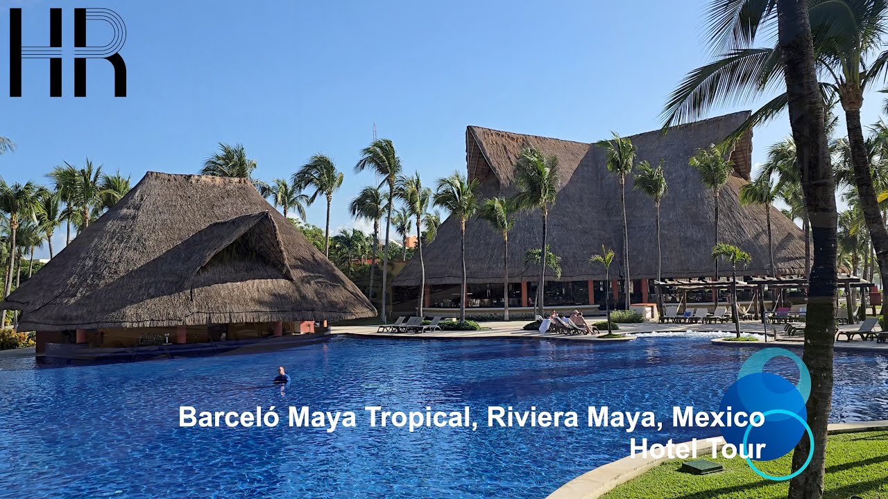 Barceló Maya Tropical, Riviera Maya, Mexico. Hotel tour