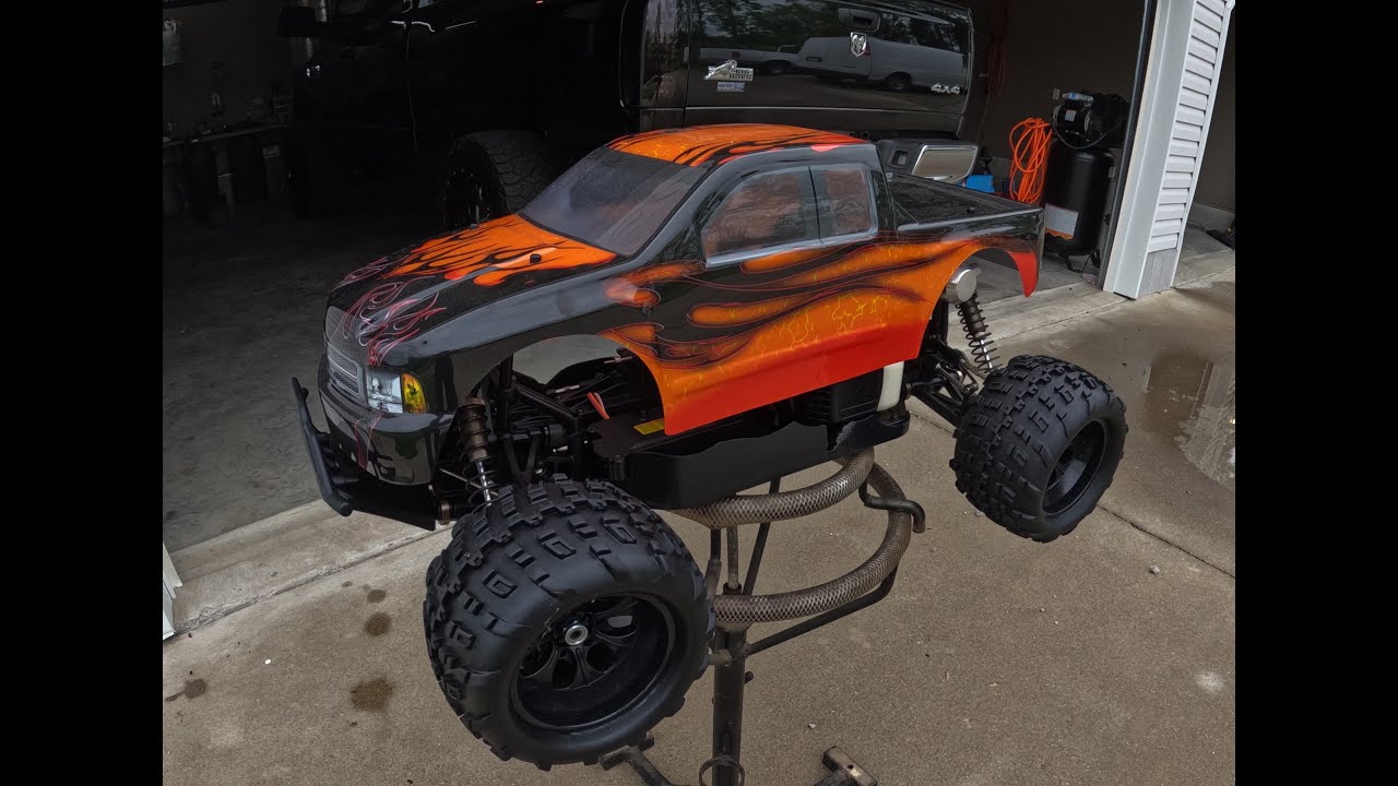 REDCAT RAMPAGE XT 1/5TH SCALE GASOLINE POWERED MONSTER TRUCK