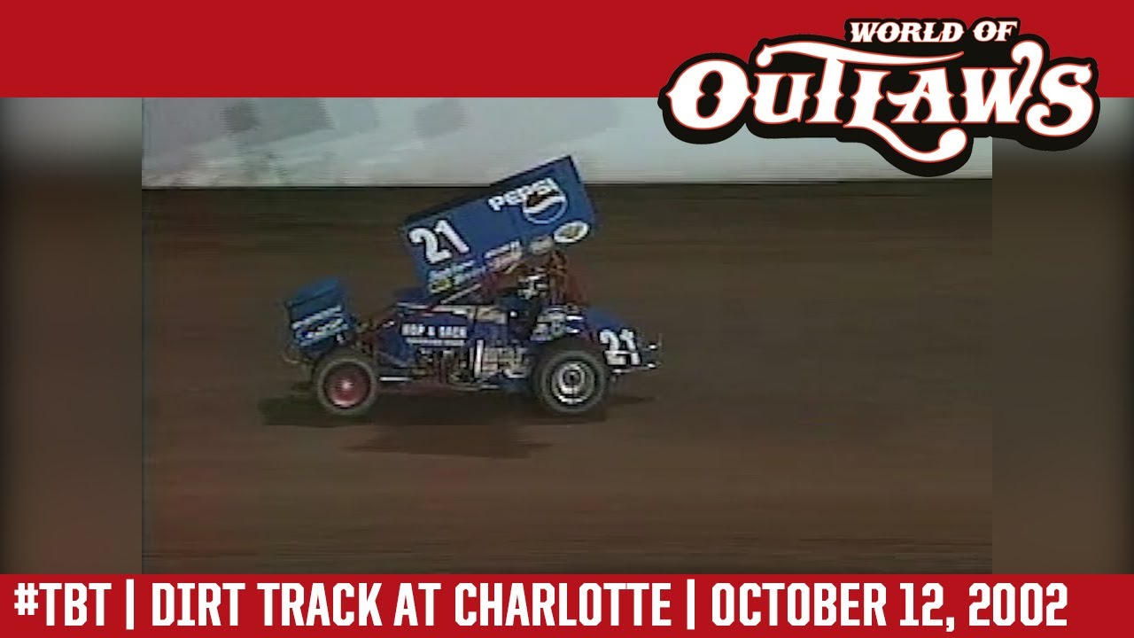 #ThrowbackThursday: World of Outlaws Craftsman Sprint Cars Dirt Track at Charlotte October 12, 2002
