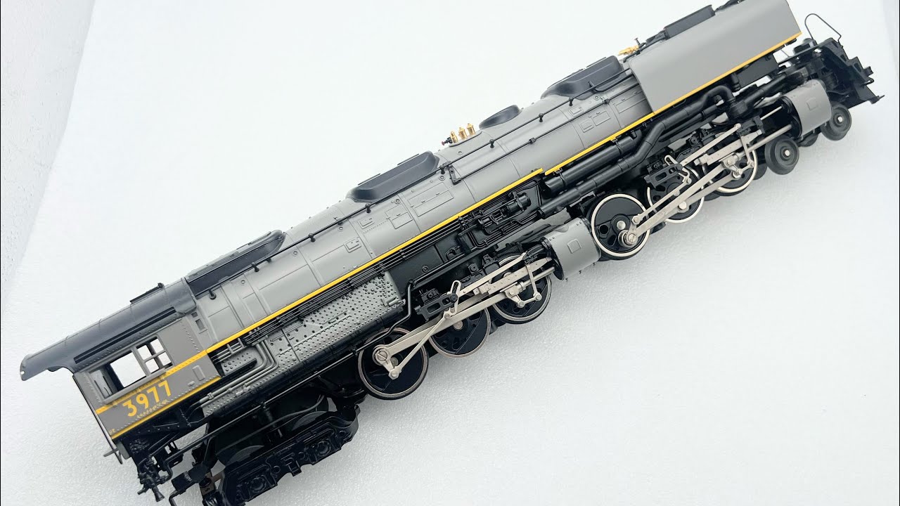 Паровоз American Flyer Legacy Greyhound Challenger 4-6-6-4 № 3977 – какой красивый паровоз! 💯