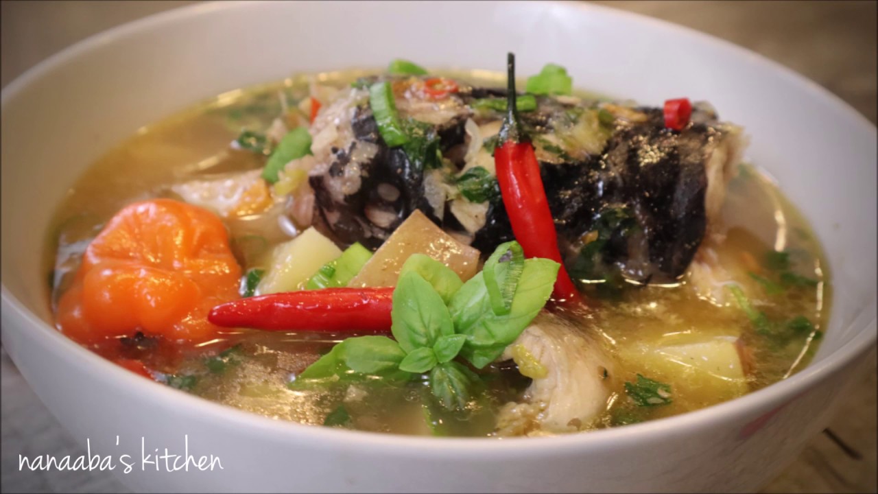 How to cook Catfish Pepper Soup Nanaaba's kitchen