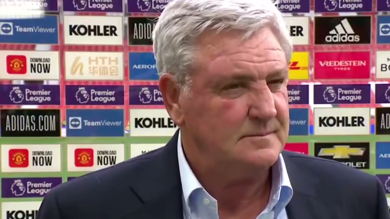 STEVE BRUCE POST MATCH REACTION VS MANCHESTER UNITED (4-1)