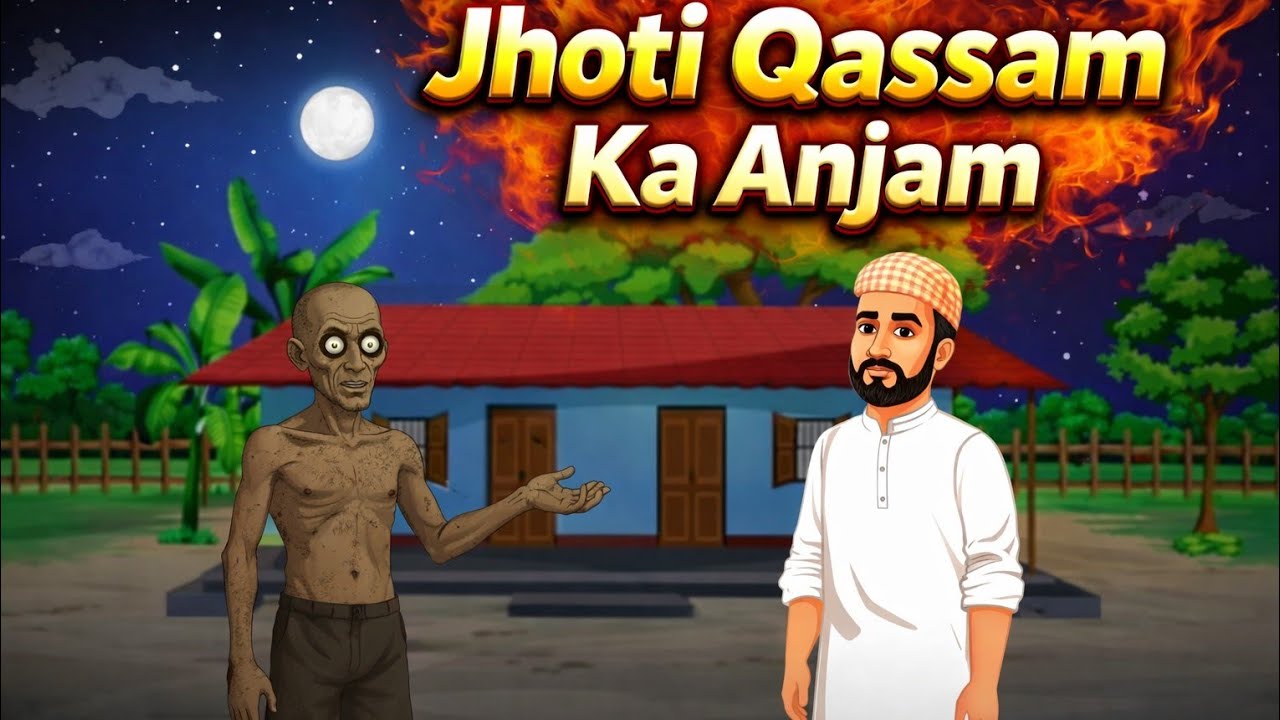 ||Jhoti qassm ka anjam || Islamic animation episode 1 #islam #viral #annimationvideo #kids 