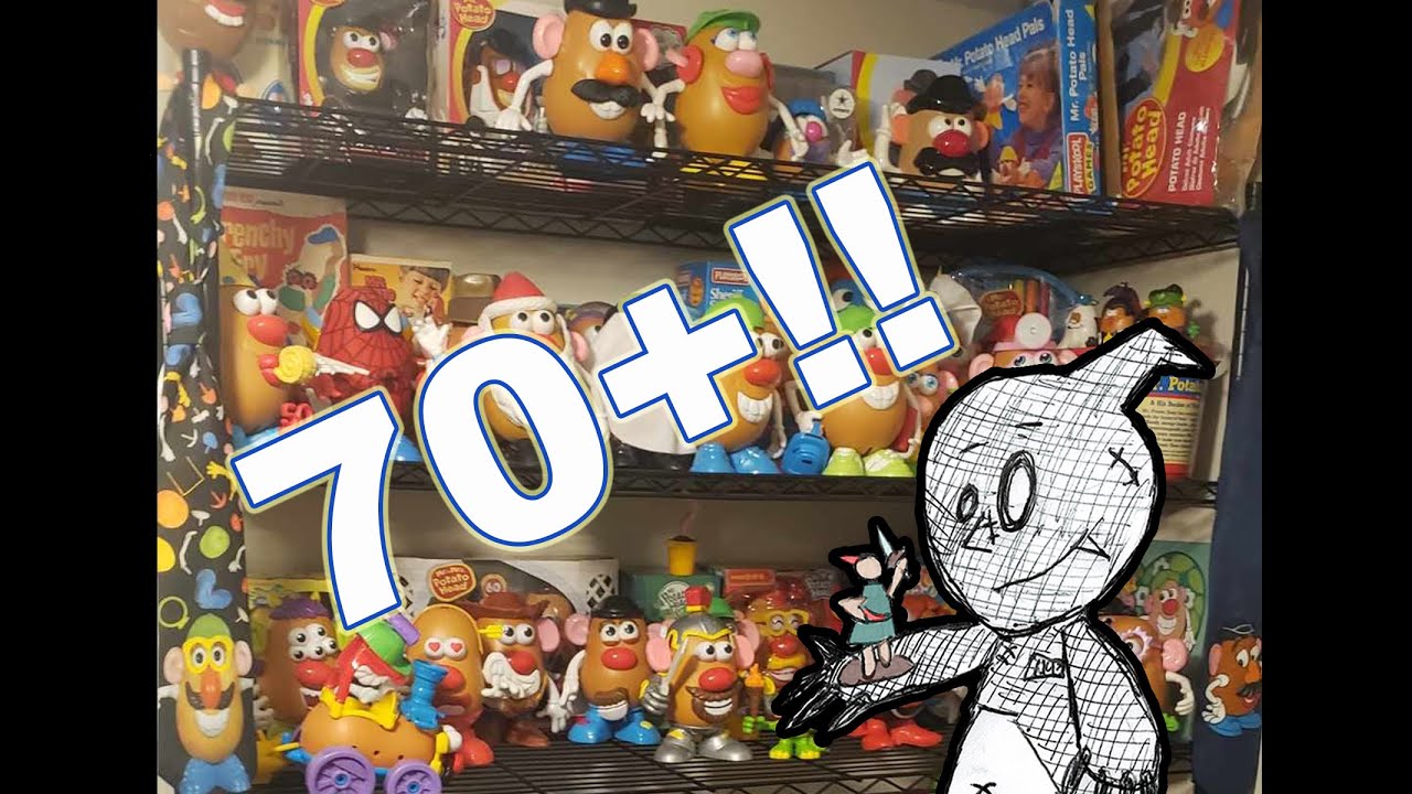 Massive Potato Head Collection Tour | Over 70 Potato Heads