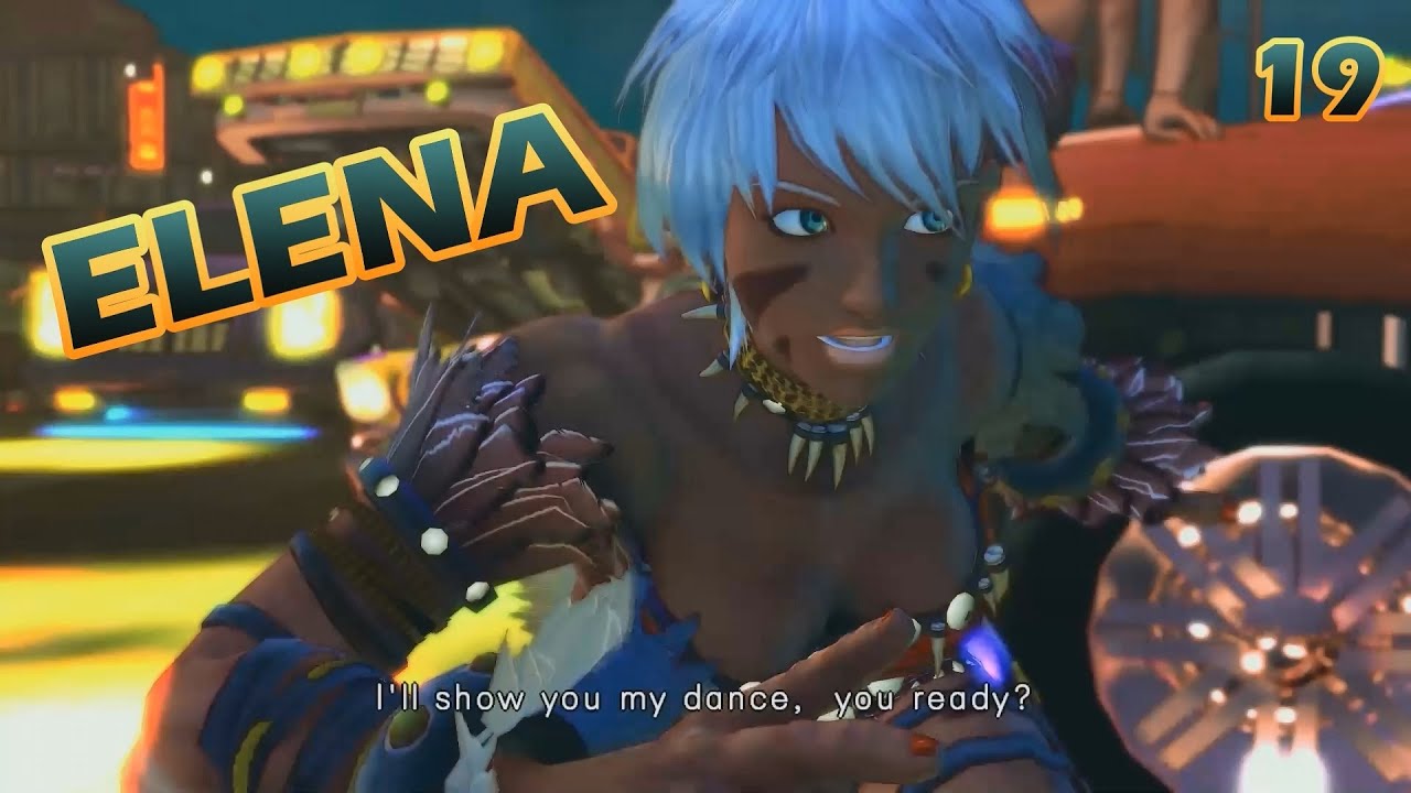 Elena - All Victory Quotes ( ARCADE MODE ) / Ultra Street Fighter 4