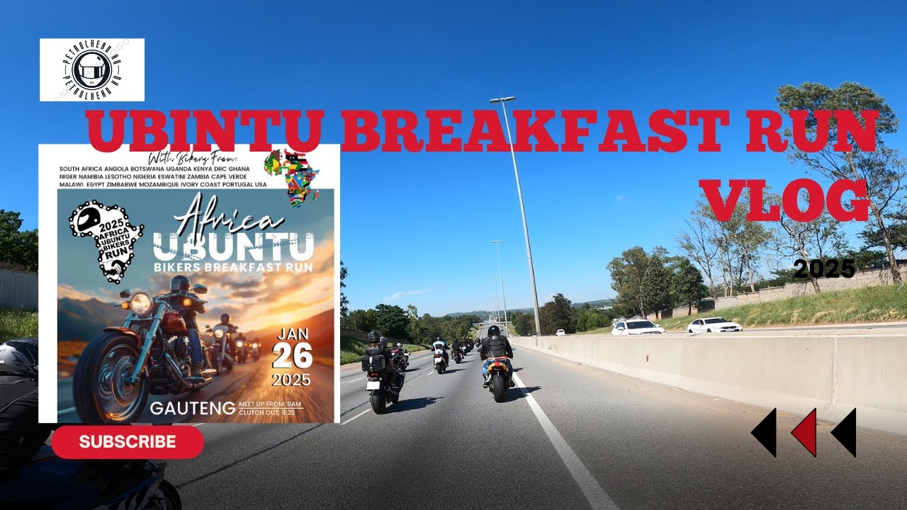 Africa Ubuntu breakfast run 2025 | Full ride