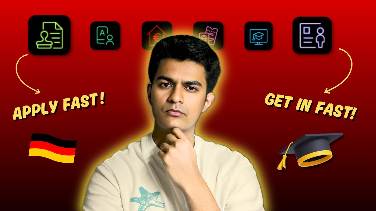 How to Apply to German Universities in 2025 (Step-by-Step Guide for Indian Students!) 🇩🇪🔥