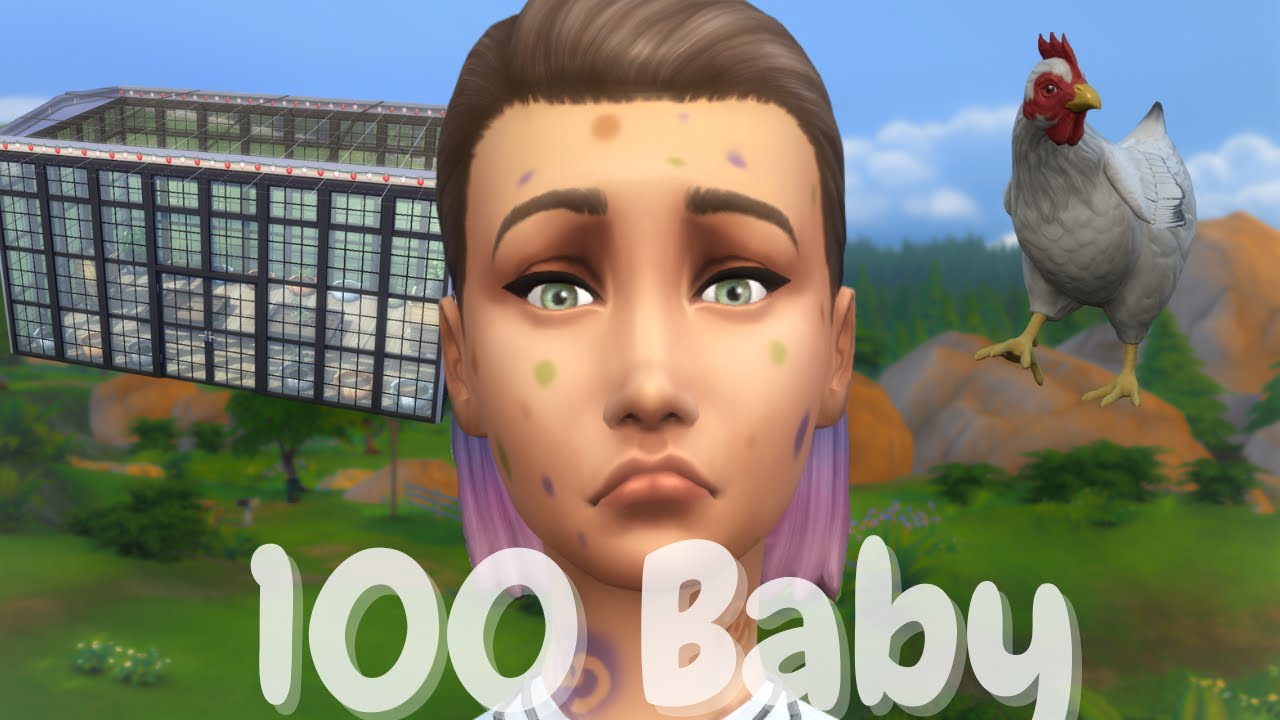 Maladie et jardinage - 100 Baby Challenge EP31 - Let's Play Sims 4