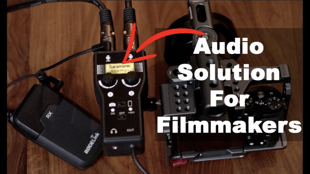AWESOME Audio Solution for Filmmakers - Saramonic SmartRig Plus | Momentum Productions
