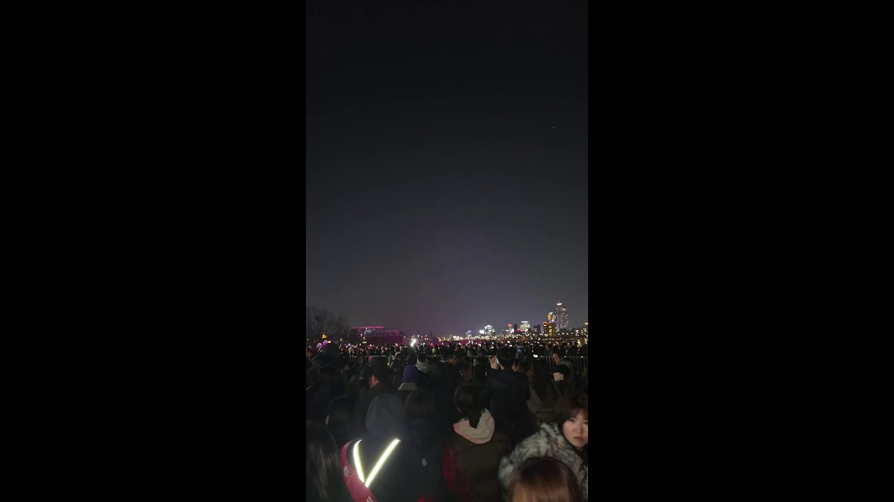 국위선양 BTS 컴백기념 뚝섬 드론쇼~!