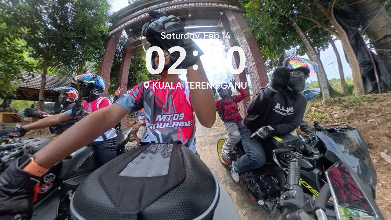 #43 Luncur Ke Pasar Payang Singgah Jambatan Angkat • YAMAHA MT-09 • INSTA360 X5 • 4K60FPS •