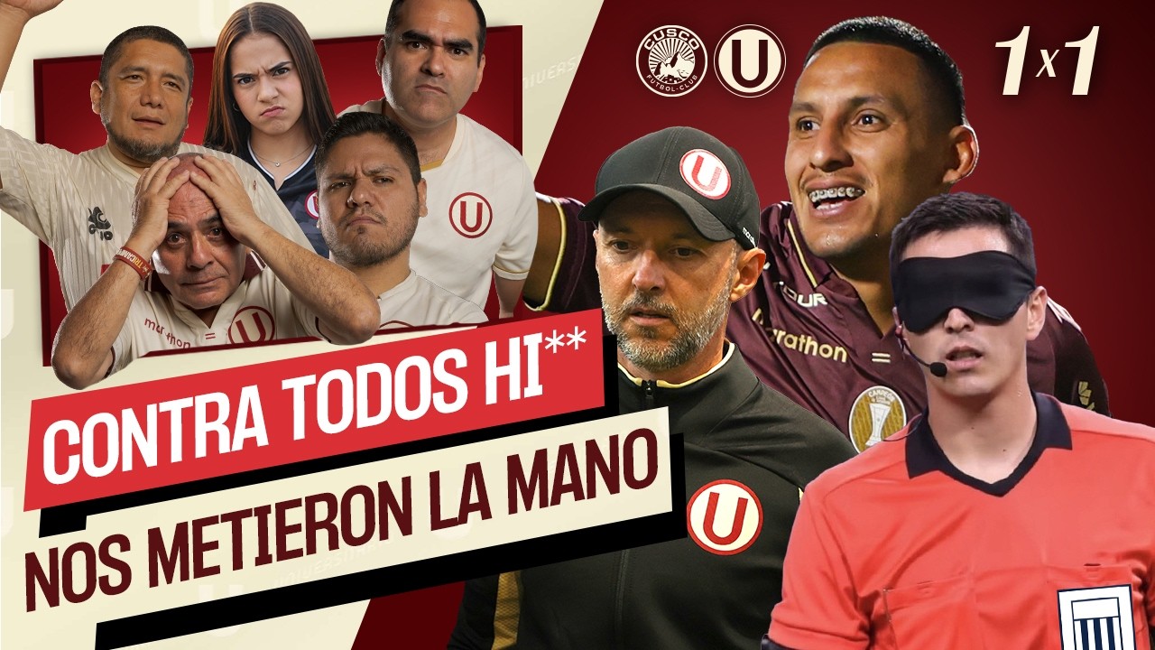 CONTRA TODOS HI** , NOS METIERON LA MANO | Análisis del Cusco FC vs Universitario | Locos con Garra