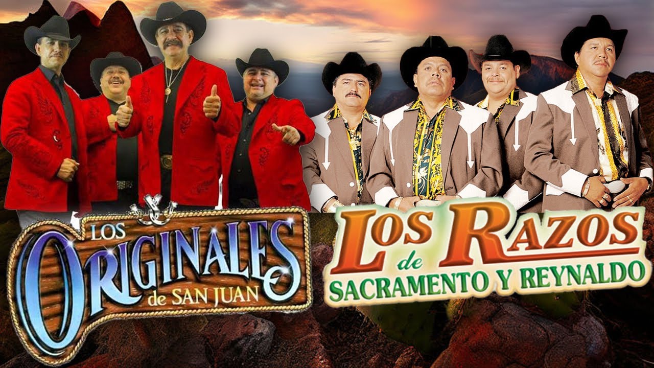 Los Originales de San Juan & Los Razos | Las 30 Mejores Puros Corridos Pesados Mix Con Banda