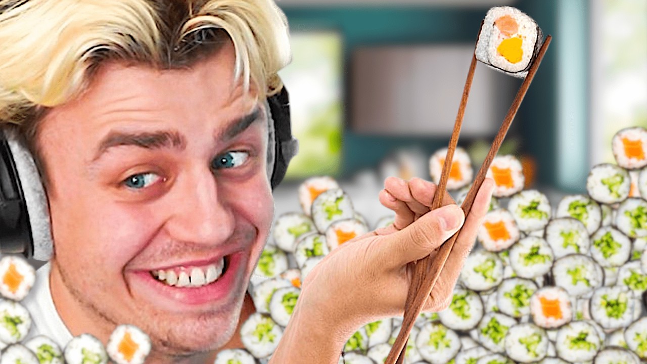 ICH VERSUCHE 100 MAKIS ZU ESSEN! (mit BastiGHG & Metashi)