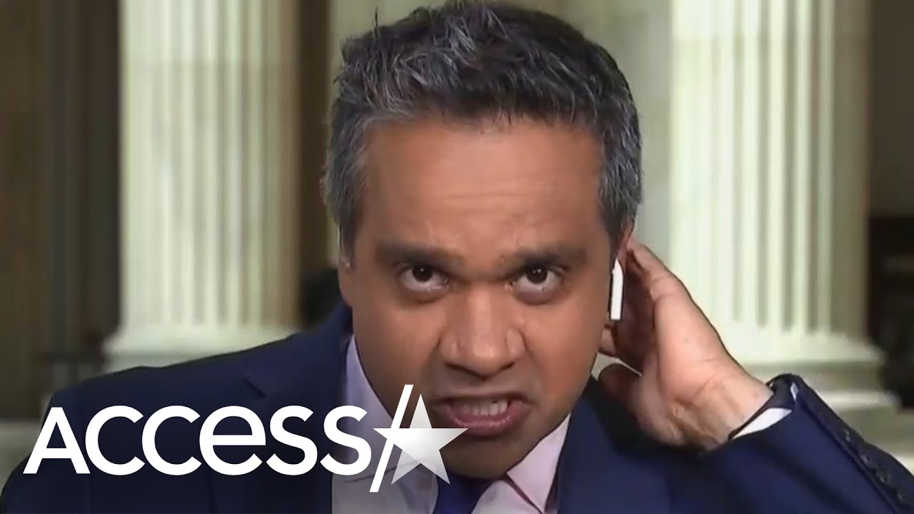 Reporter Freaks Out When Cicada Crawls On Him Before Live Shot