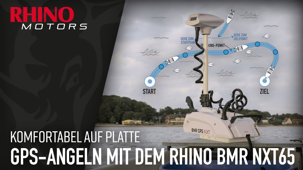 Komfortabel auf Platte – GPS-Angeln mit dem Rhino BMR NxT65