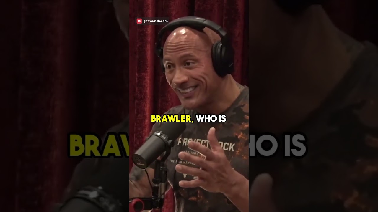 The Rock's First Match