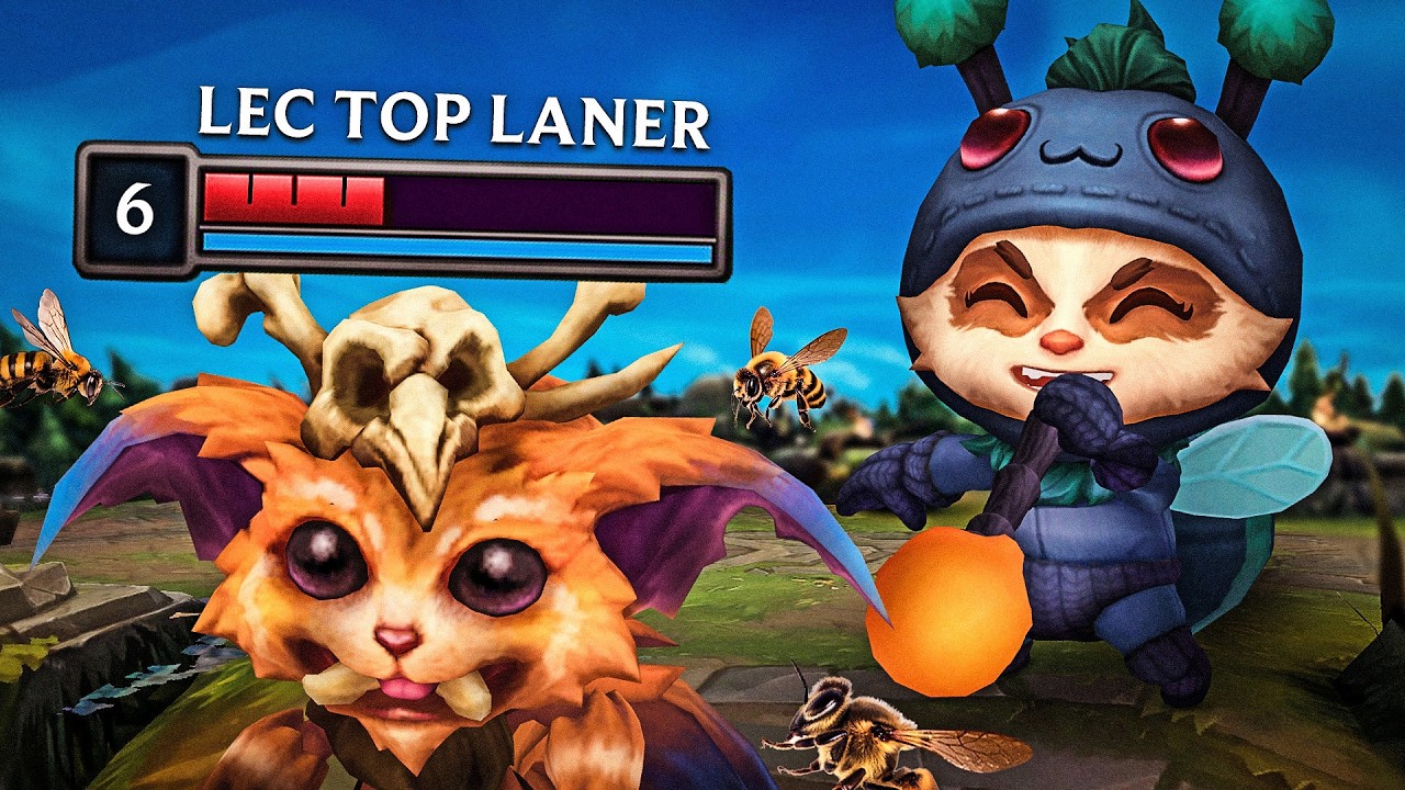 LEC Toplaner could not handle my Teemo! (FULL CHALLENGER LOBBY)