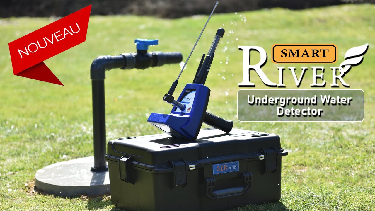 d&eacute;tecteur des eaux souterraines, puits art&eacute;siens et bassins souterrains: RIVER - F SMART