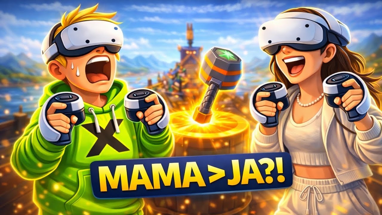NIE OGARNĄŁEM TEJ GRY… a MAMA TRAFIAŁA WSZYSTKO! 😳 (Ragna Rock VR | PSVR2)