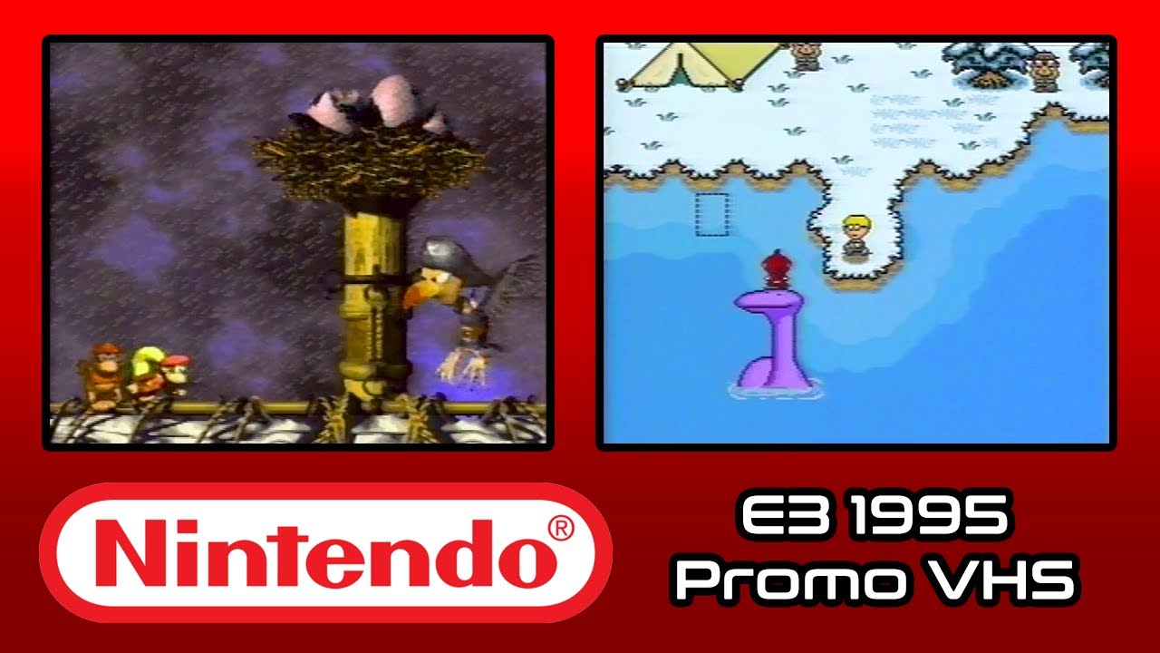 Nintendo E3 1995 Gameplay Footage (VHS)