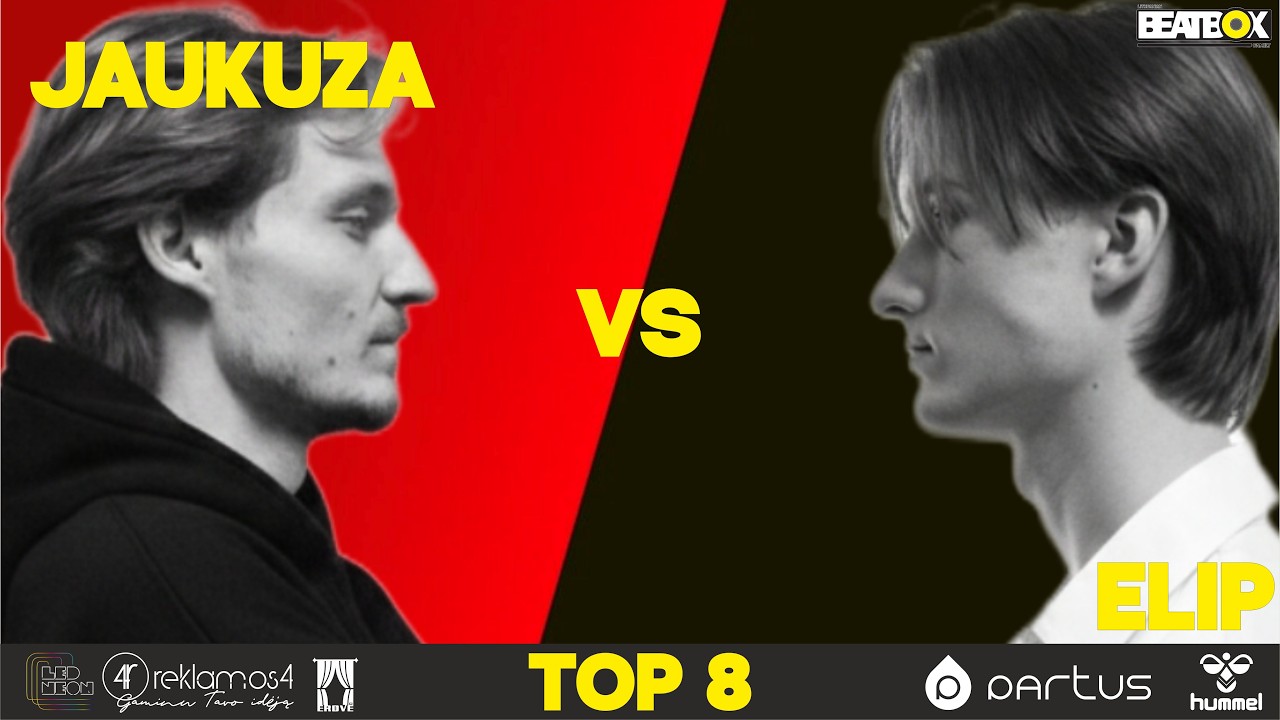 JAKUZA VS ELIP | LITHUANIAN BEATBOX BATTLE '25   | TOP 8
