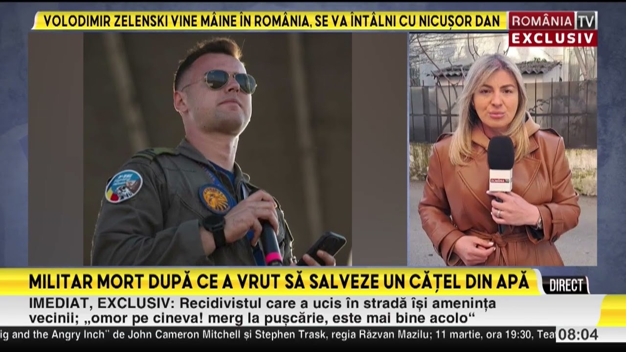 Un militar a decedat la Baza Aeriană Borcea încercând să salveze de la înec un câine