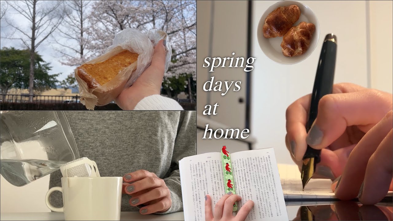 spring in my hometown | a little writing retreat, cozy and peaceful days