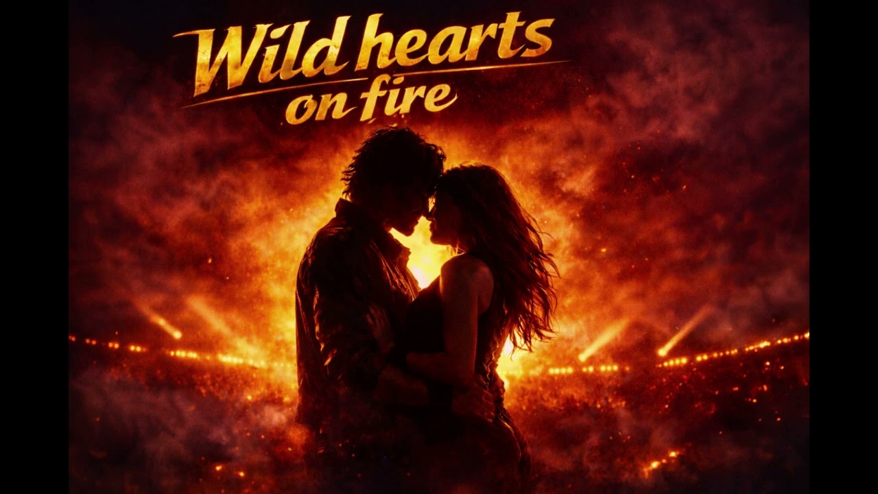 Wild Hearts on Fire - AI Hard Rock & Blues Rock Anthem | Arena Rock Passion