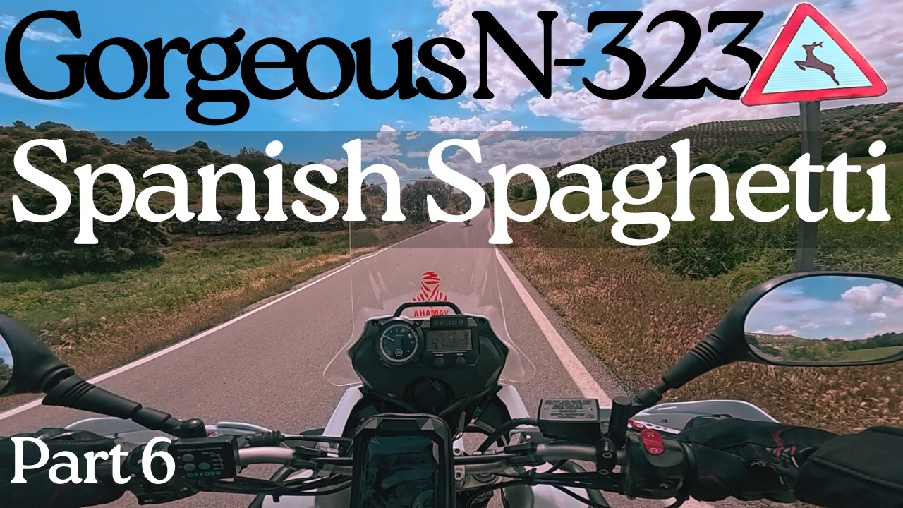 Beautiful Road To Granada: The N-323 | Adventure Bike Spain Trip With Me Da' - PT6 (Locations Below)