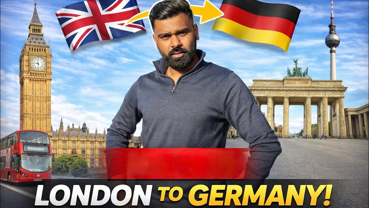LONDON TO GERMANY 🇬🇧✈️🇩🇪 | Final Feast at Bagh Restaurant! 🍛