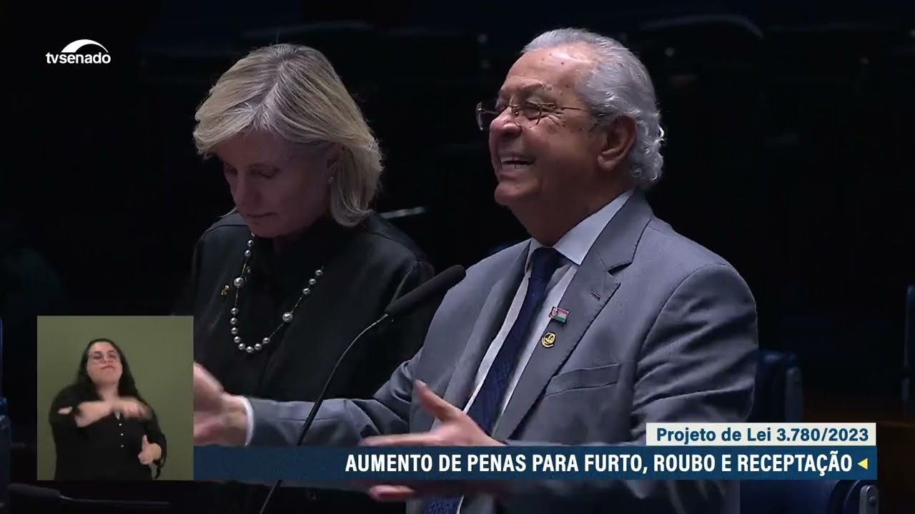 Senador Jayme Campos manifesta apoio ao projeto que endurece penas contra o roubo de celulares