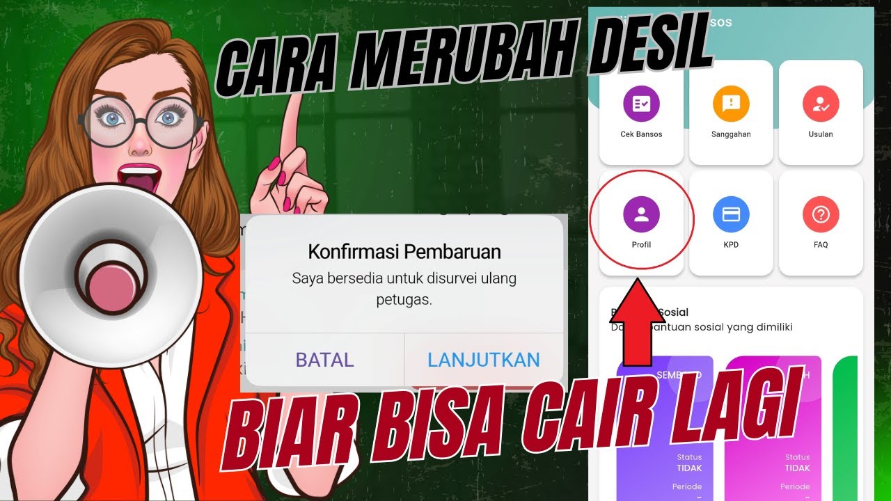 🔴 PKH / BPNT TIDAK CAIR KARENA DESIL 6-10 ‼️ BEGINI CARA MERUBAH DESIL AGAR BANSOS CAIR LAGI ‼️