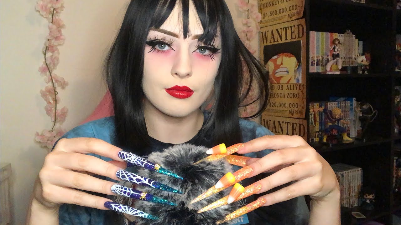 ASMR// fuzzy mic scratching and one on one talking with you.