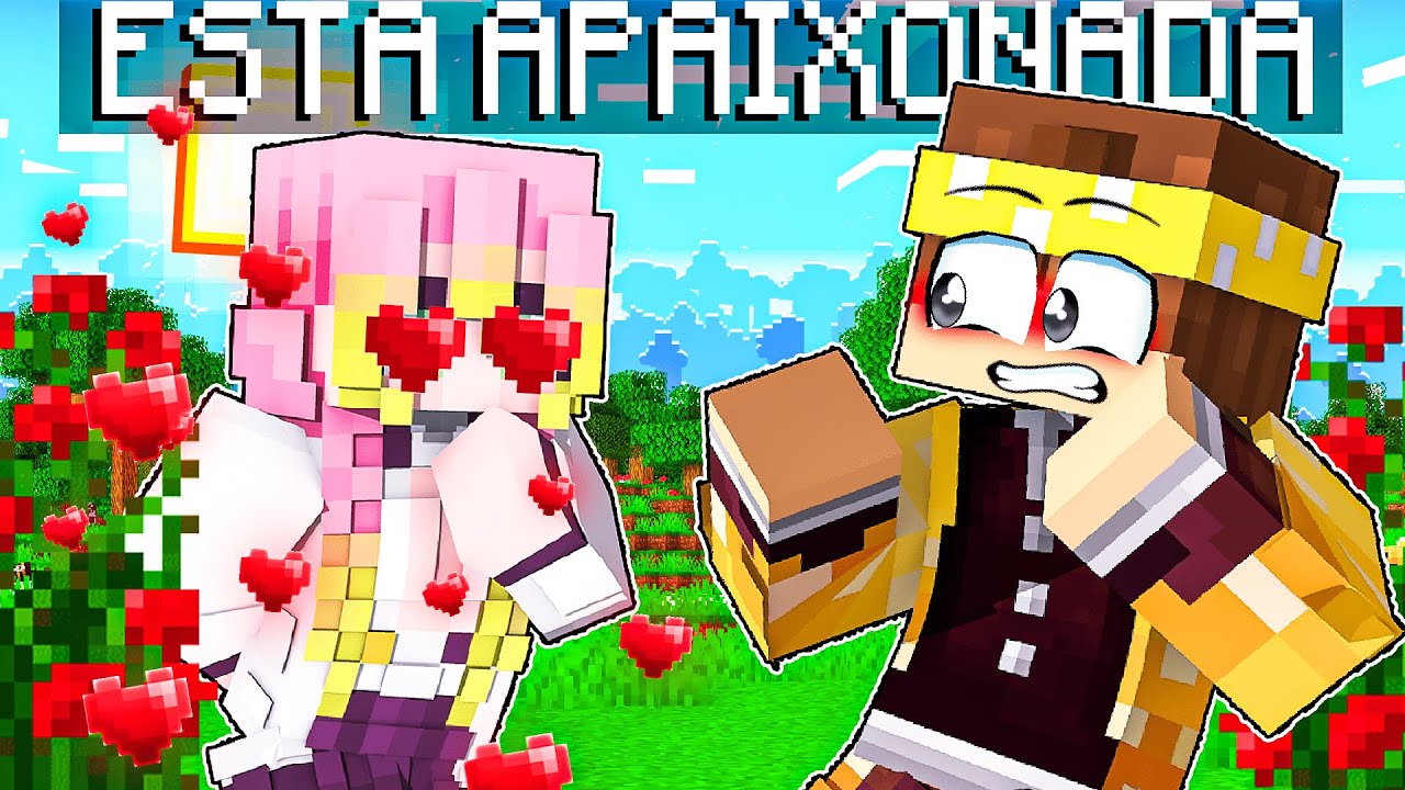 HASHIRA DO AMOR esta APAIXONADA POR MIM no Minecraft! ‹ Alex ›