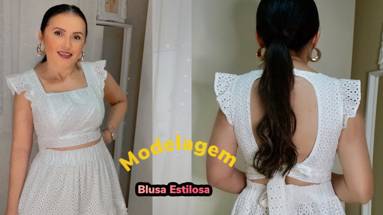 💥PARTE1:MODELAGEM BLUSA ESTILOSA |Fran Misticoni 😍