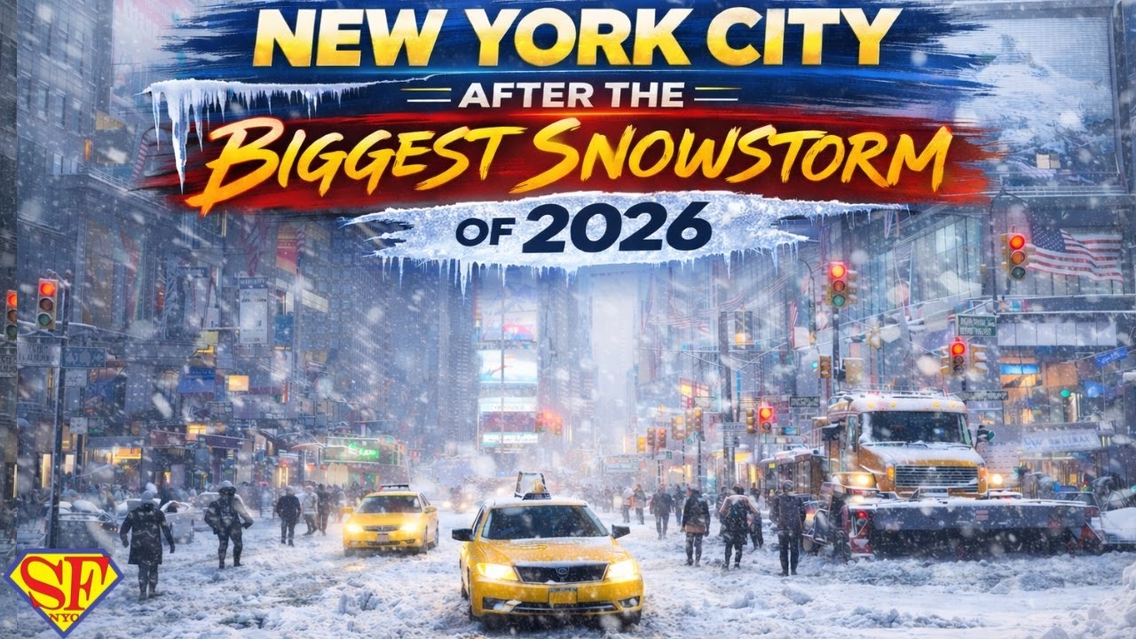 🔴 LIVE NYC: Messy New York City Aftet the Biggest Snowstorm of 2026