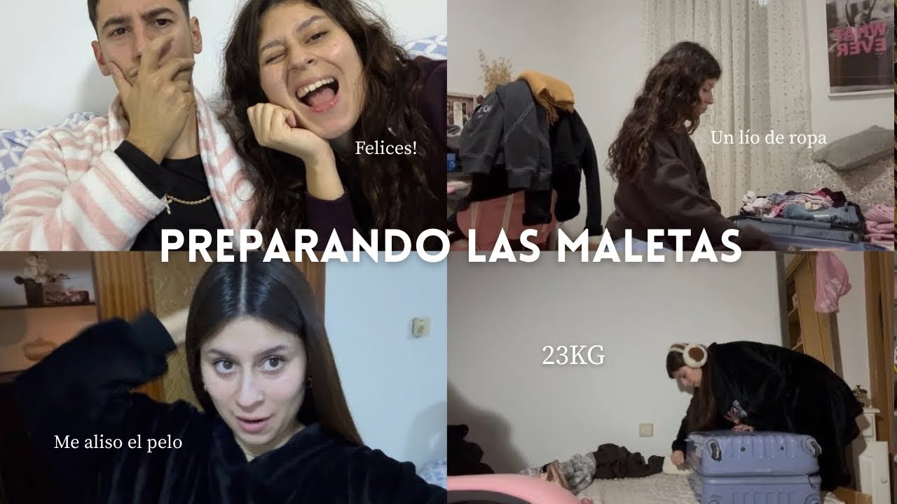 VLOG PRE-VIAJE: preparando las maletas para salir del país | Ángela Soto