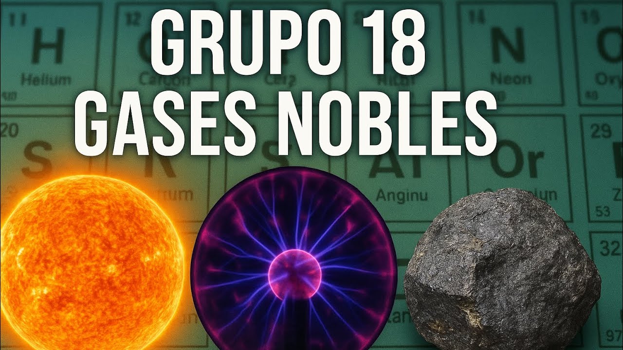 Tabla Periódica. Grupo 18 Gases Nobles. Curiosidades y aplicaciones