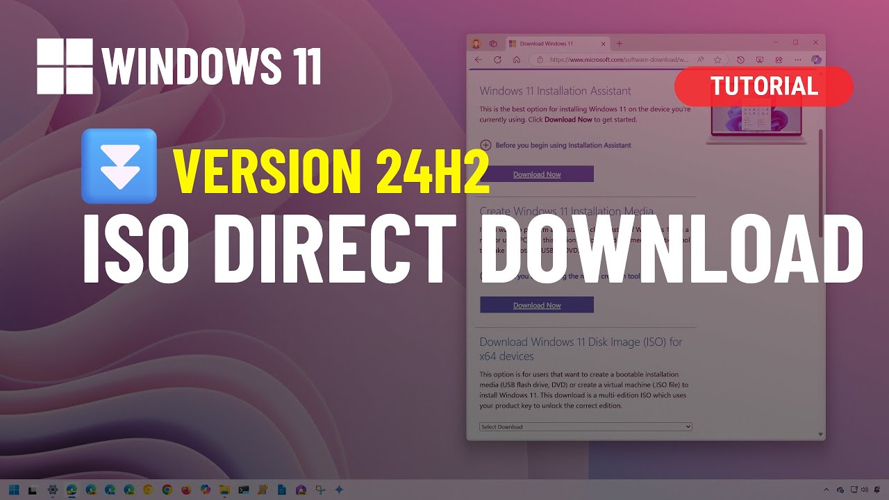 Windows 11 24H2: Official ISO file direct download &ndash; it's finally here