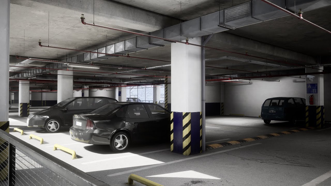 [UE4] Parking Garage