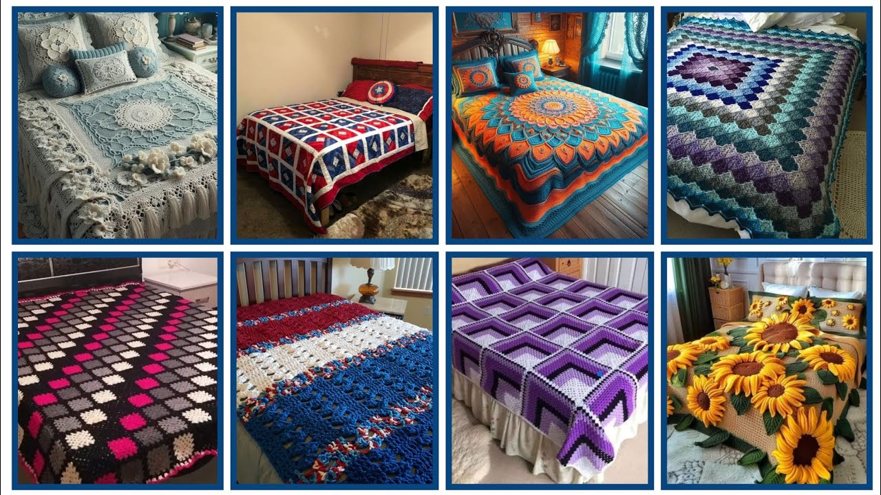 Crochet bedsheets // Las sábanas de diseño clásico más modernas 